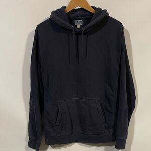J. Crew vintage fleece Men's Navy Hoodie sweatshirt